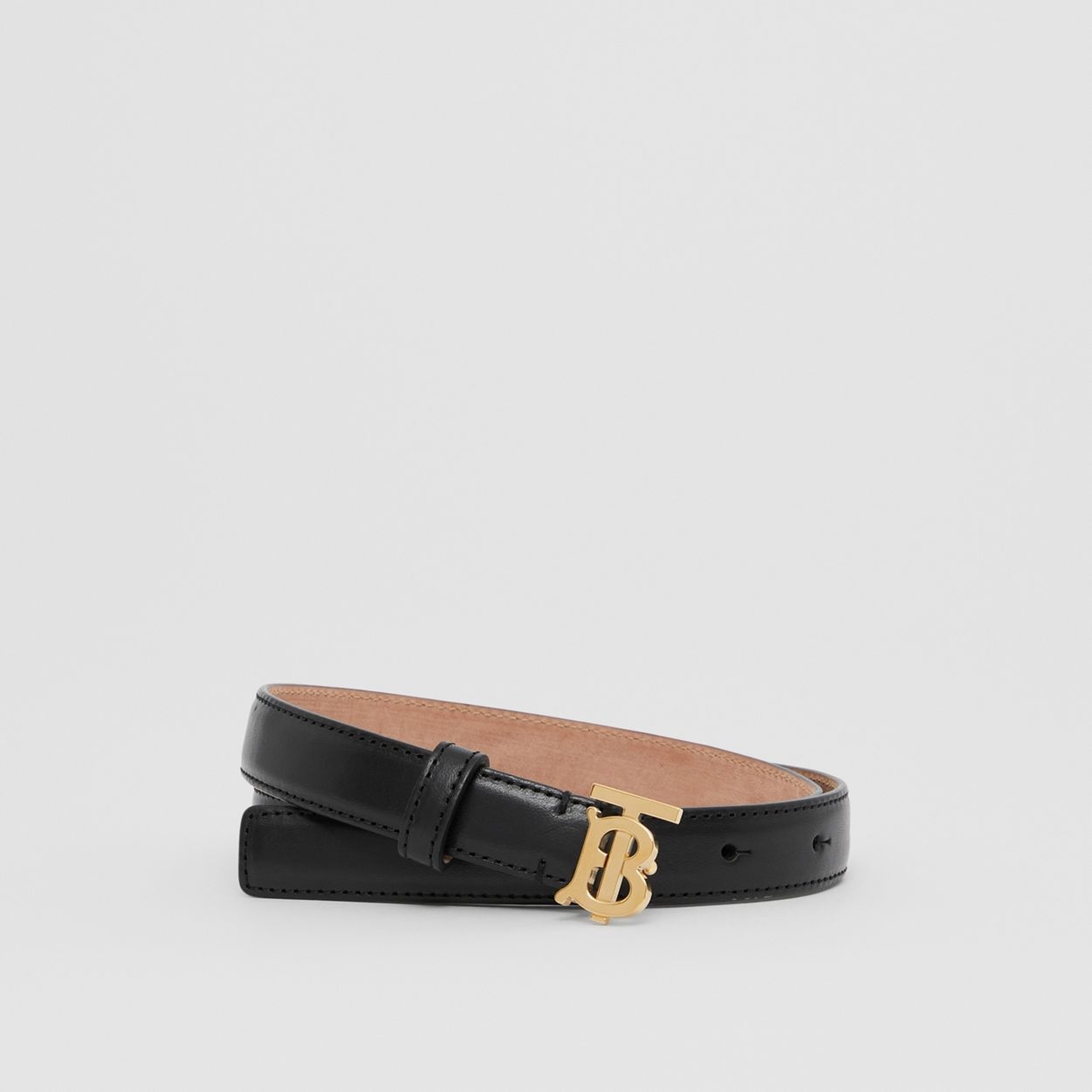 Monogram Motif Leather Belt - 1