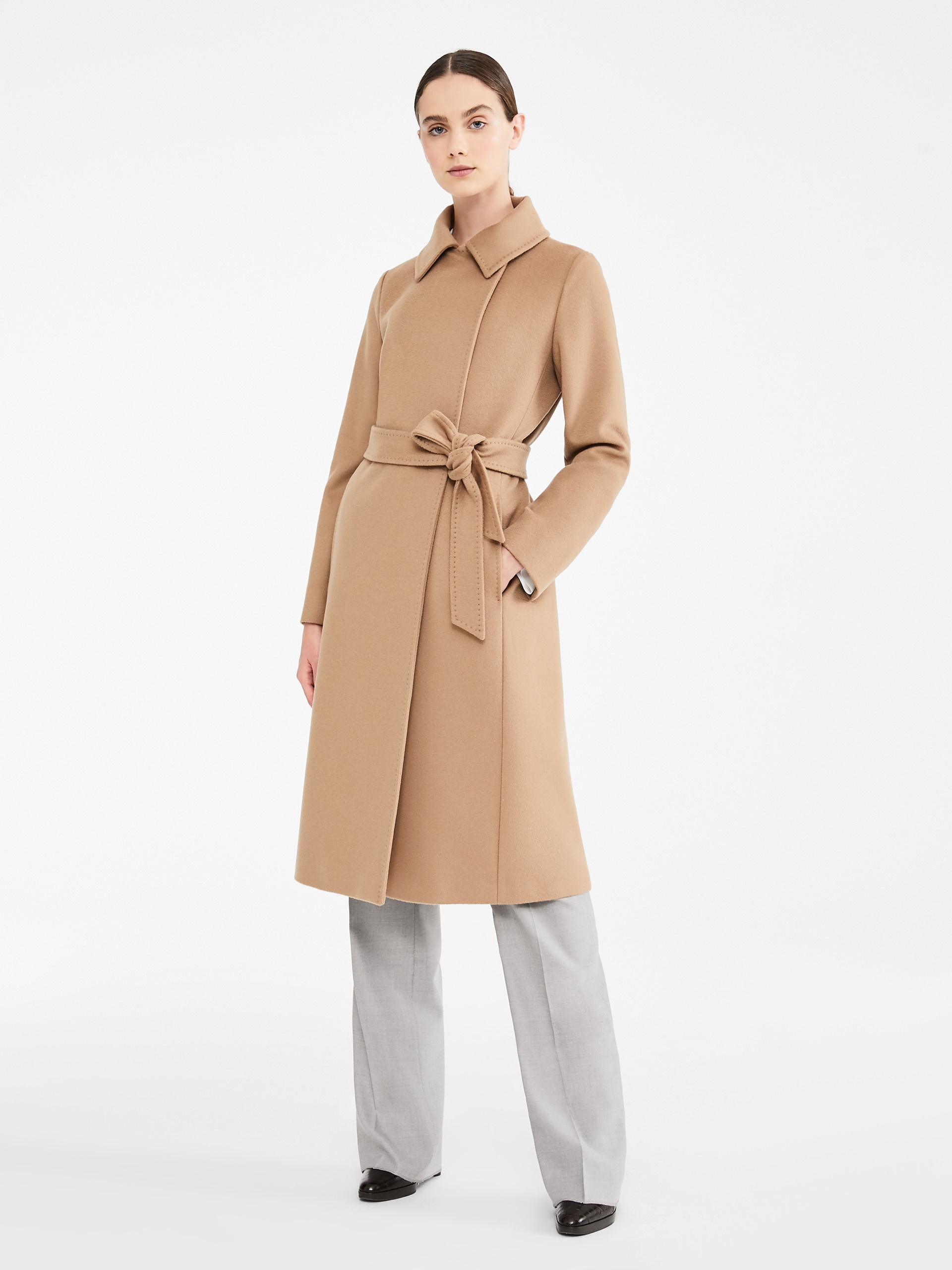 BCOLLAG Wool robe-style coat - 3