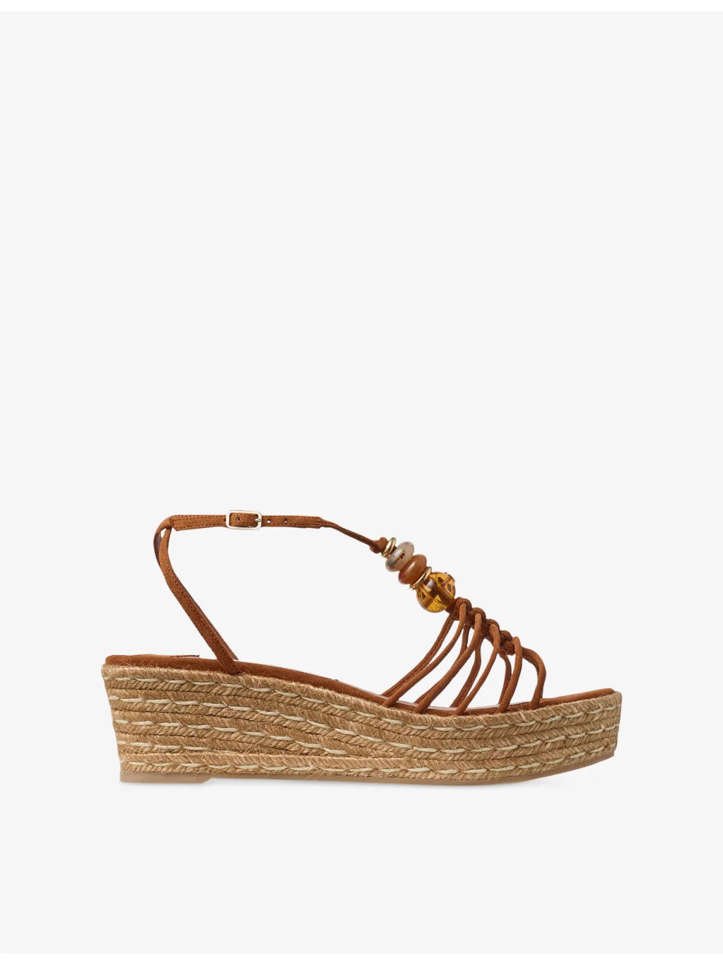 Lemi Wedge 50 Suede Heeled Sandals - 1