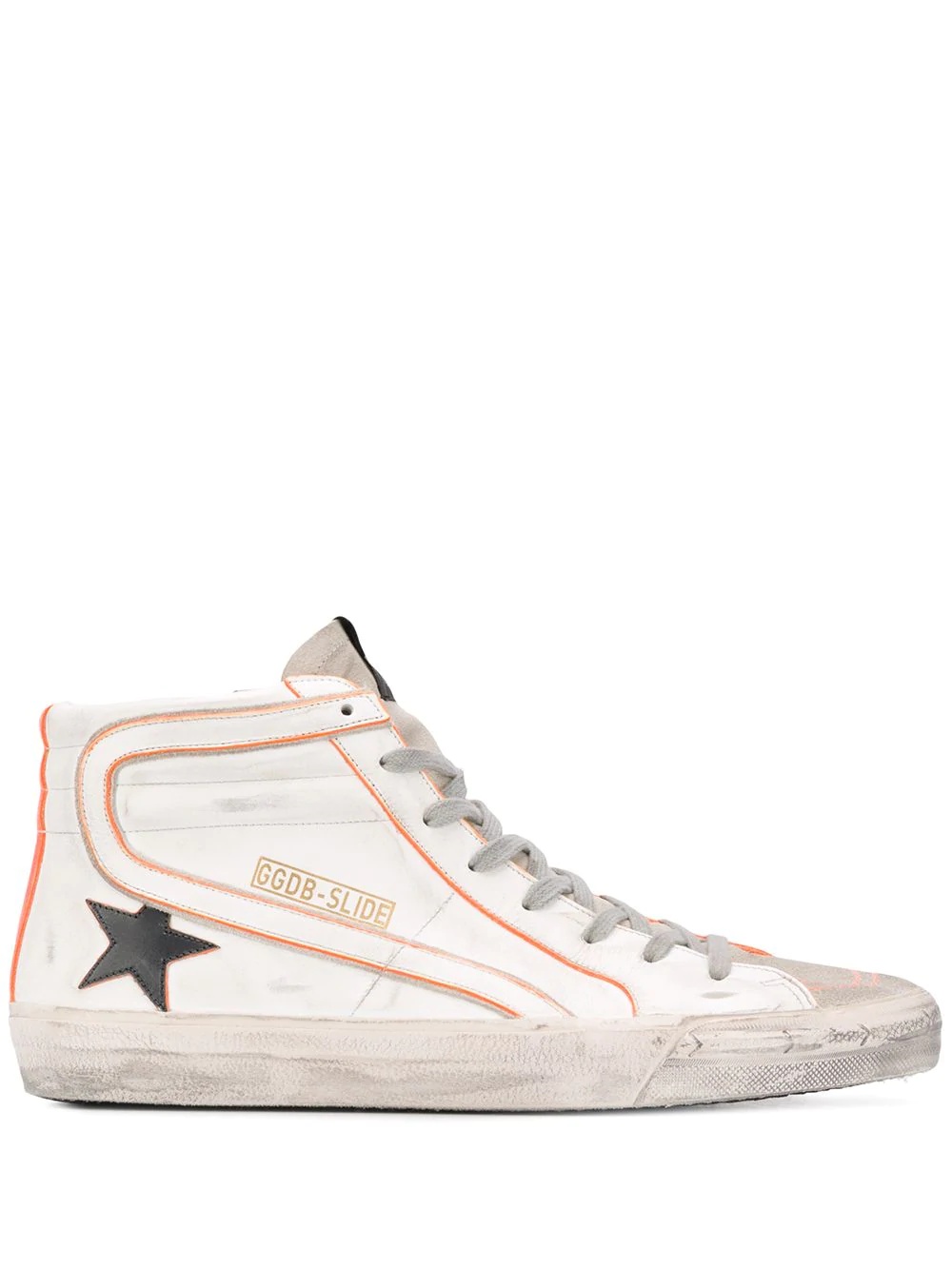 Slide hi-top sneakers - 1