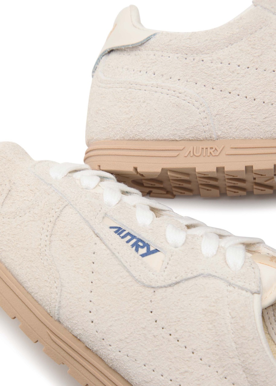 Autry Windspin Panelled Brushed Suede Sneakers - 4