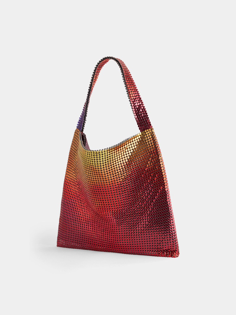 rabanne MULTICOLOR PIXEL TOTE outlook