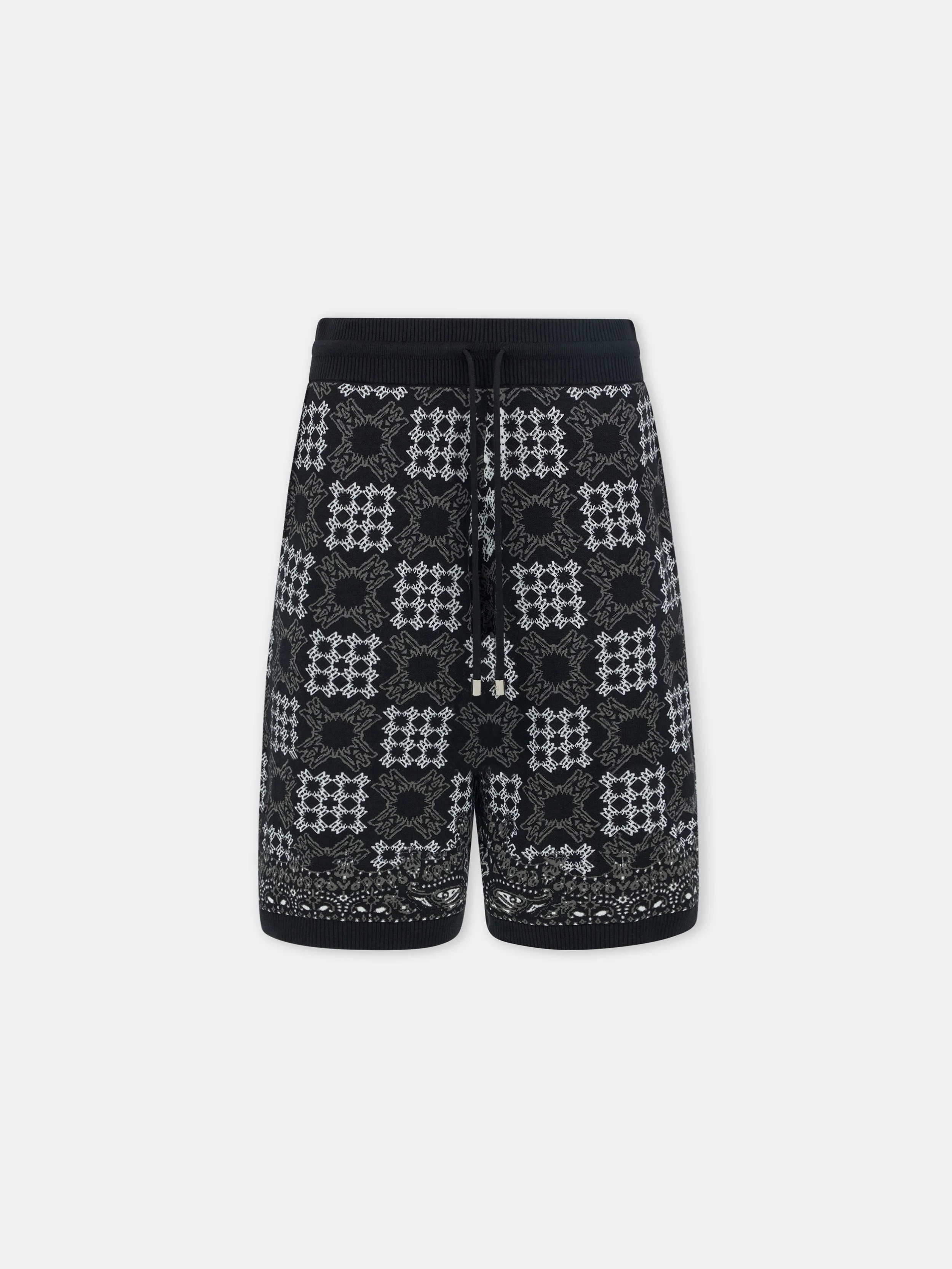 MA QUAD CHECK MESH KNIT SHORT - 1