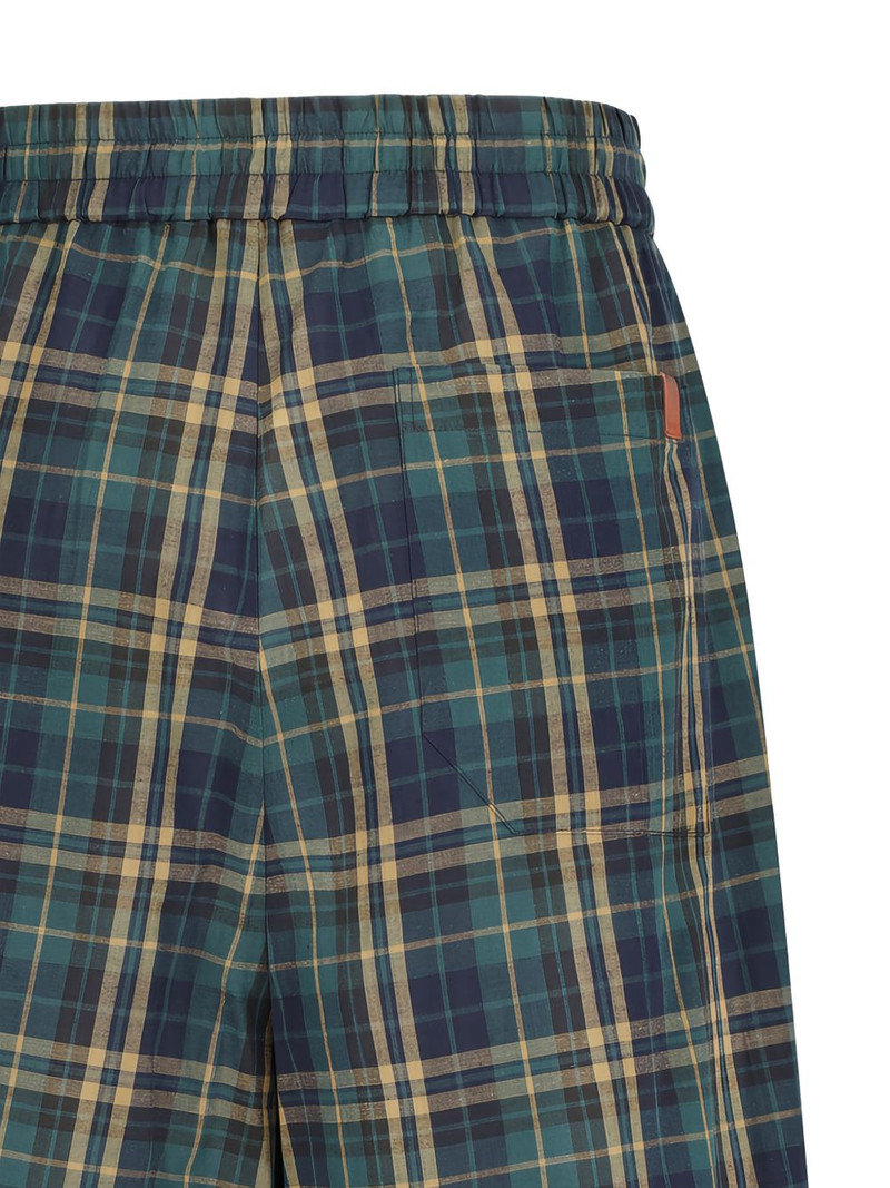 Brad japanese-check shorts 3