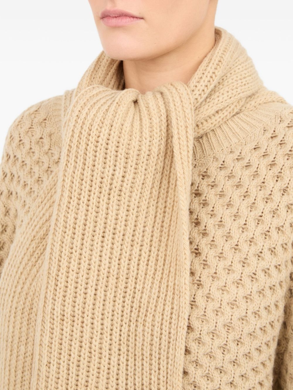 chunky-knit sweater - 6