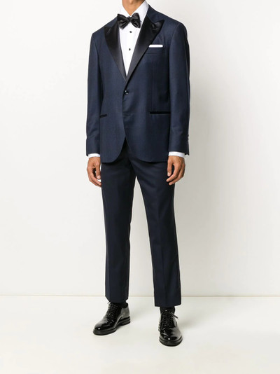 Brunello Cucinelli straight leg tuxedo trousers outlook