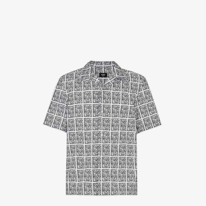 Fendi Roma Joshua Vides cotton shirt 1