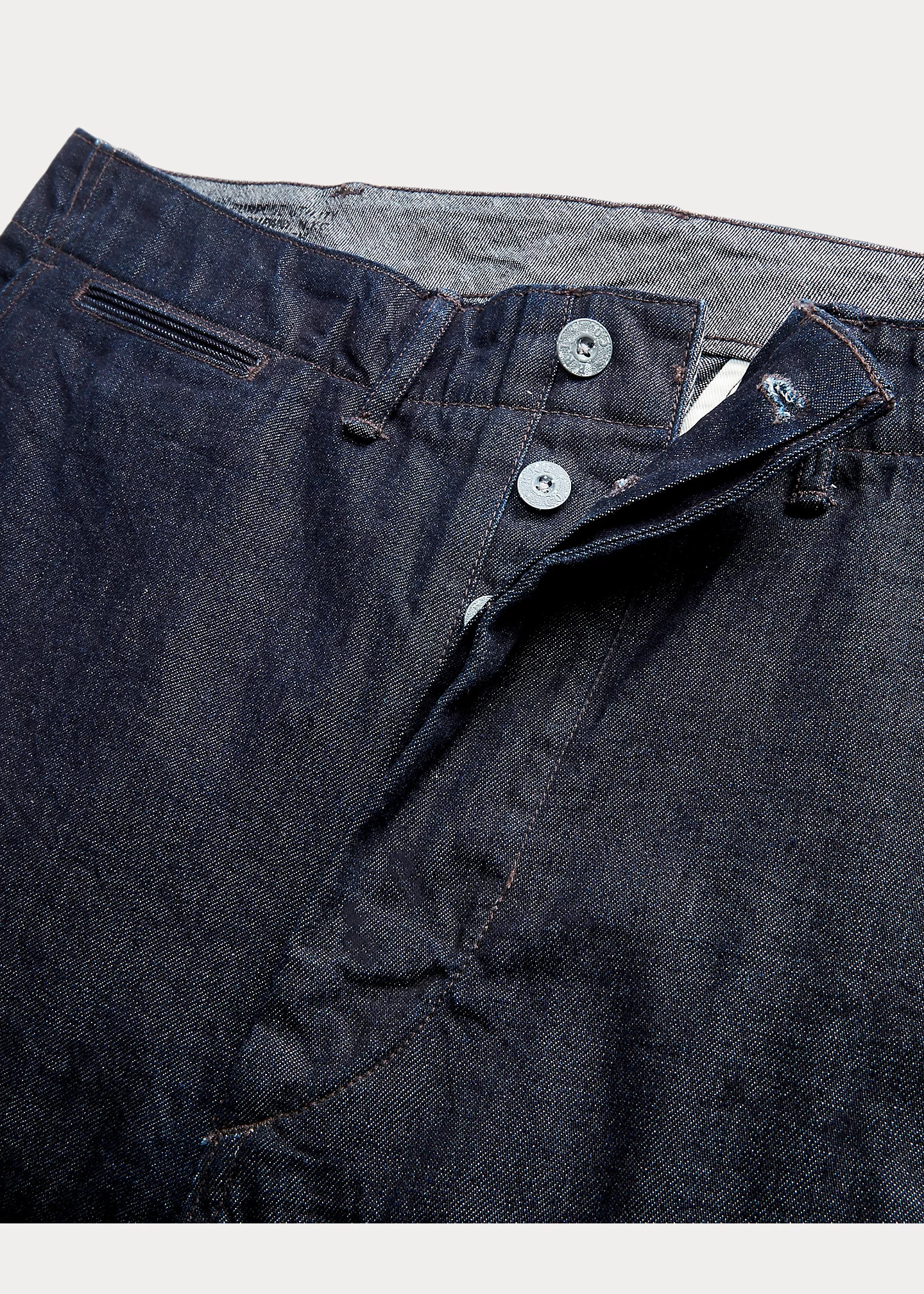 Indigo Rinsed Denim Field Pant - 7