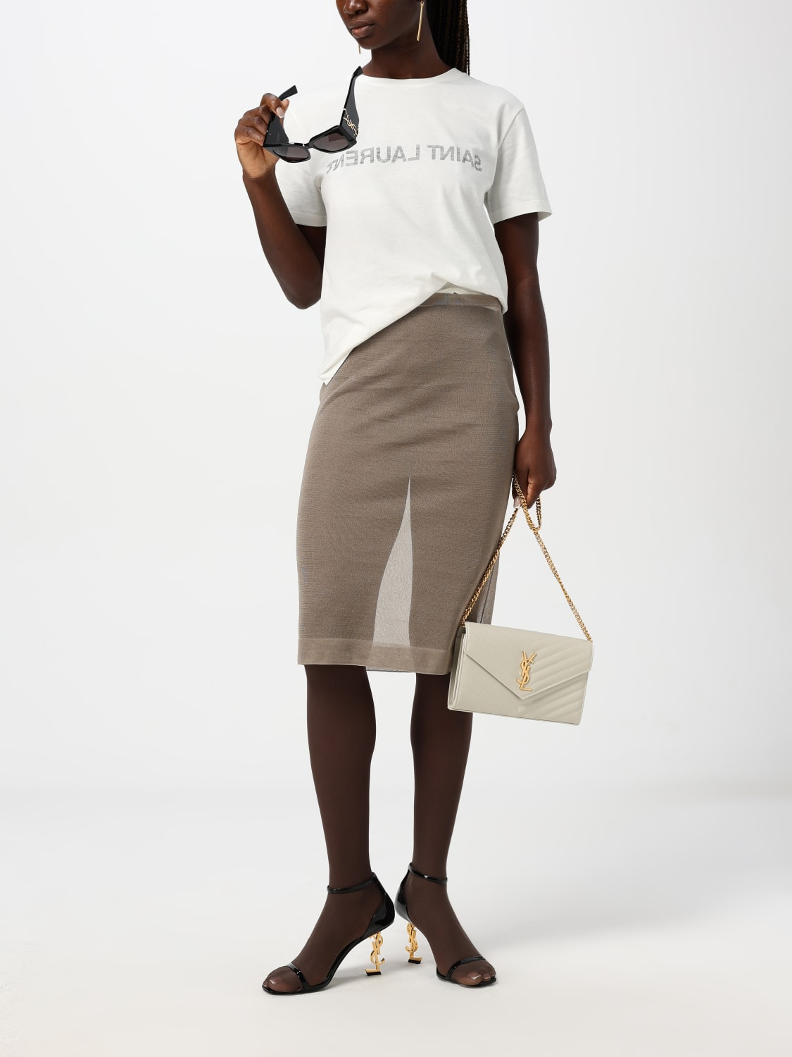 T-shirt woman Saint Laurent - 3