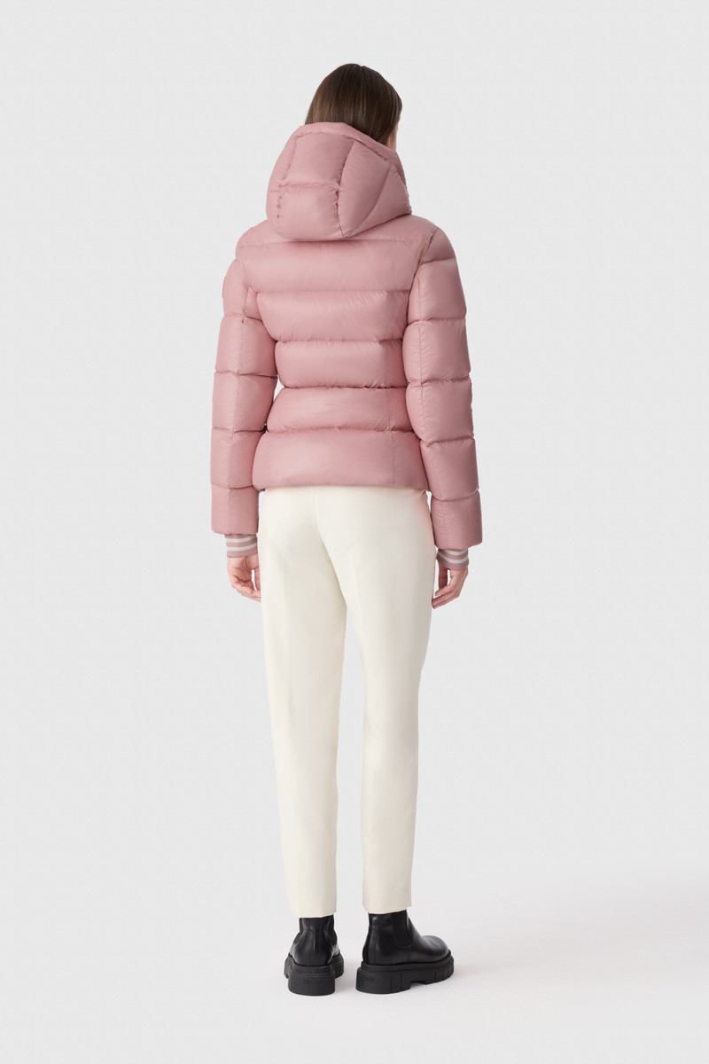 MADALYN-RR Logo Pattern Down Jacket — MACKAGE x Roller Rabbit 5