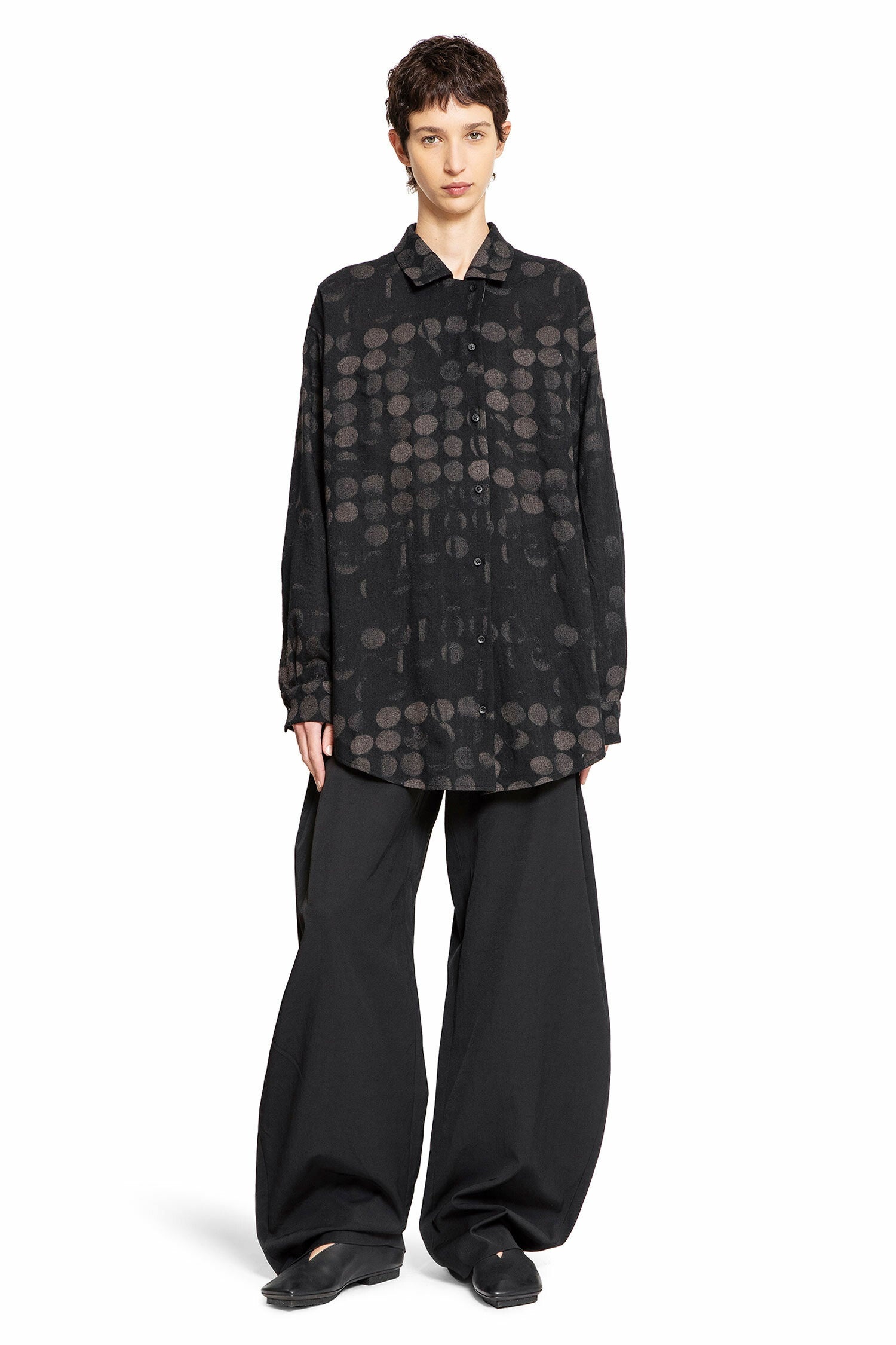 Tyesha-Dot-Jacquard-Shirt - 4