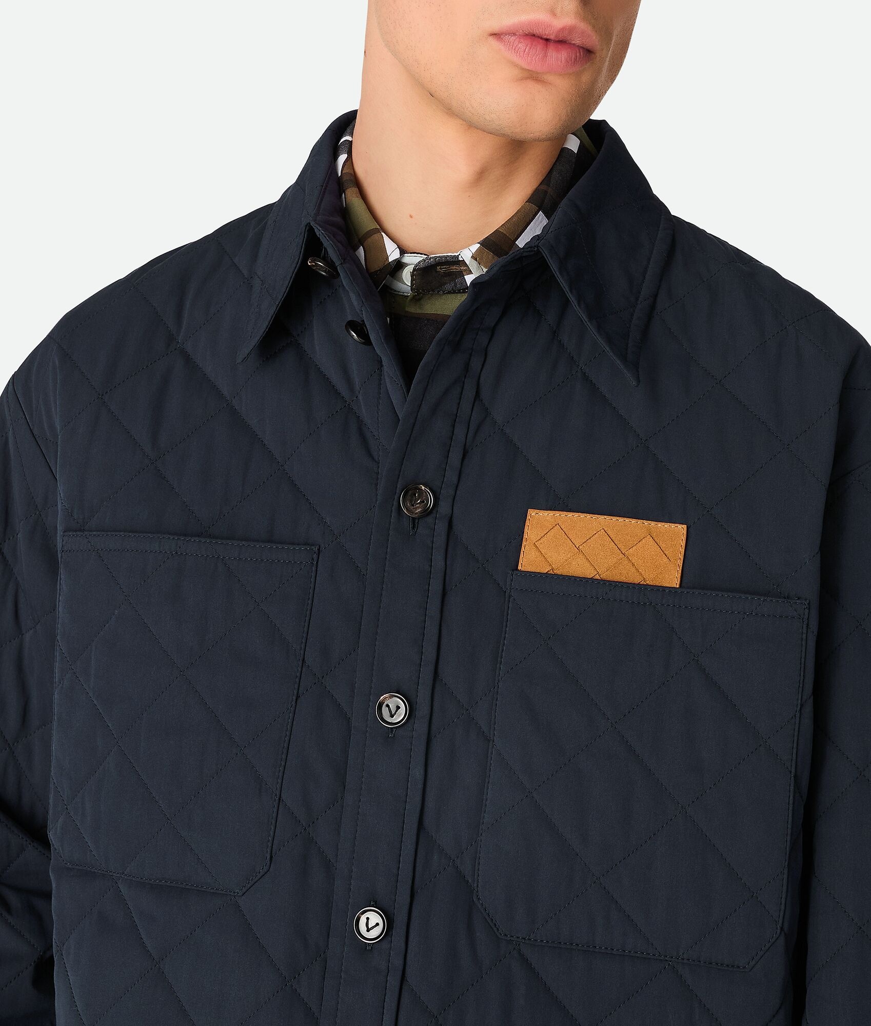 Quilted Cotton Overshirt - 4