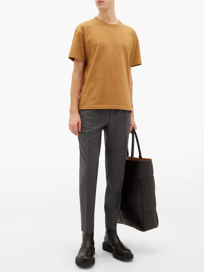 Bottega Veneta Logo-embroidered cotton T-shirt outlook