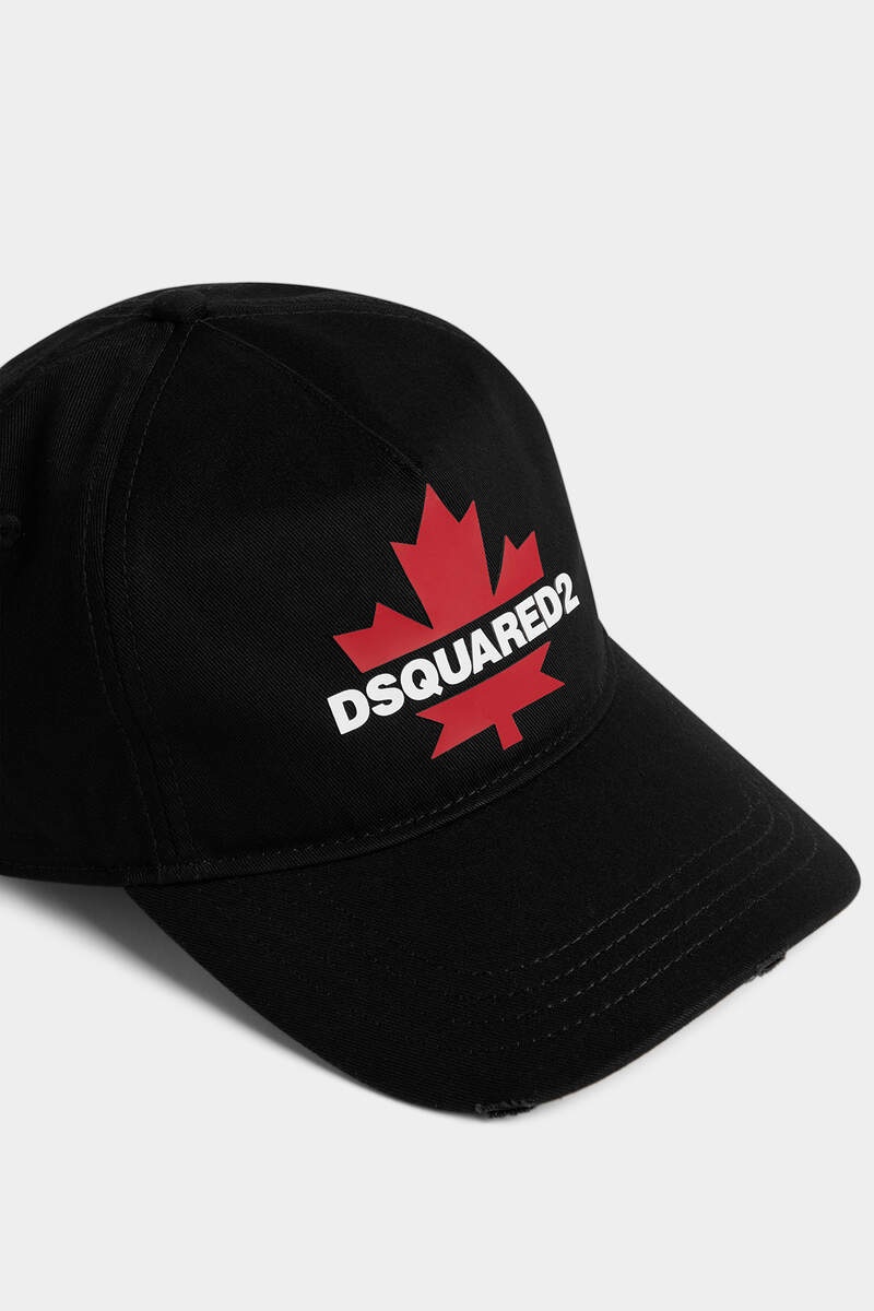 DSQUARED2 CANADIAN LEAF BASEBALL CAP - 5
