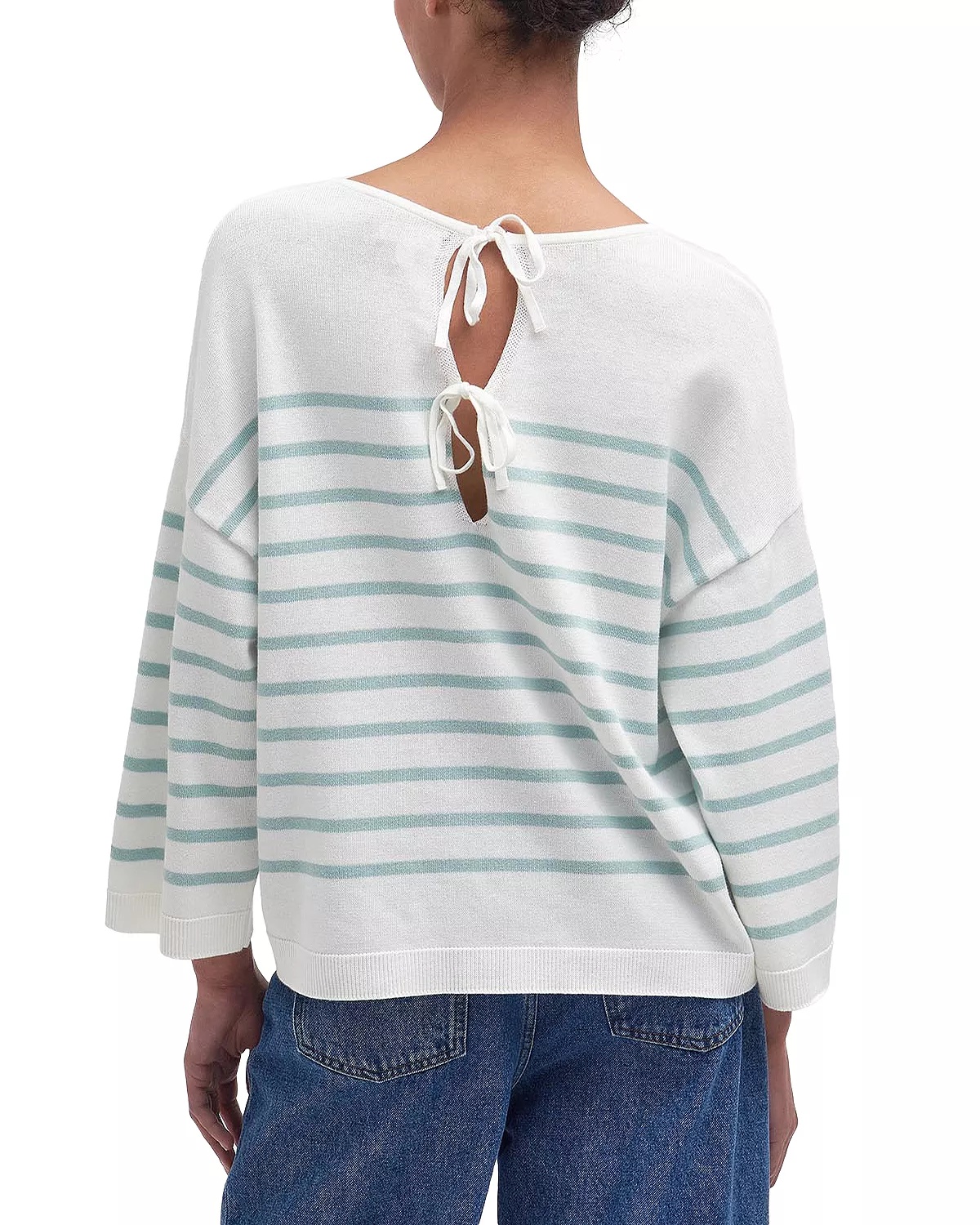 Kayleigh Striped Knit Sweater - 3