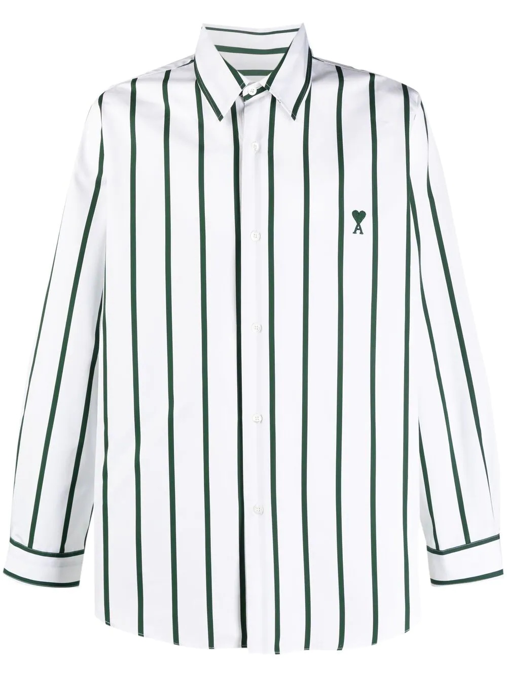 Ami de Coeur striped shirt - 1