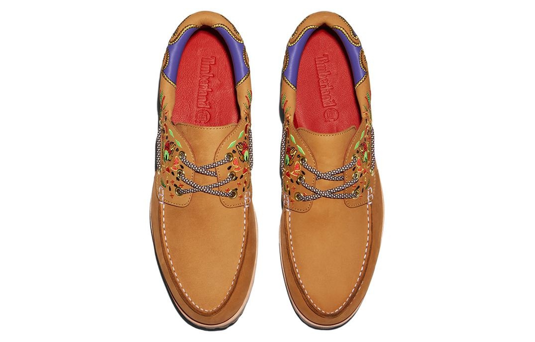 Timberland 3-Holes Boot Shoes x CLOT 'Wheat' A5Z9BW - 3