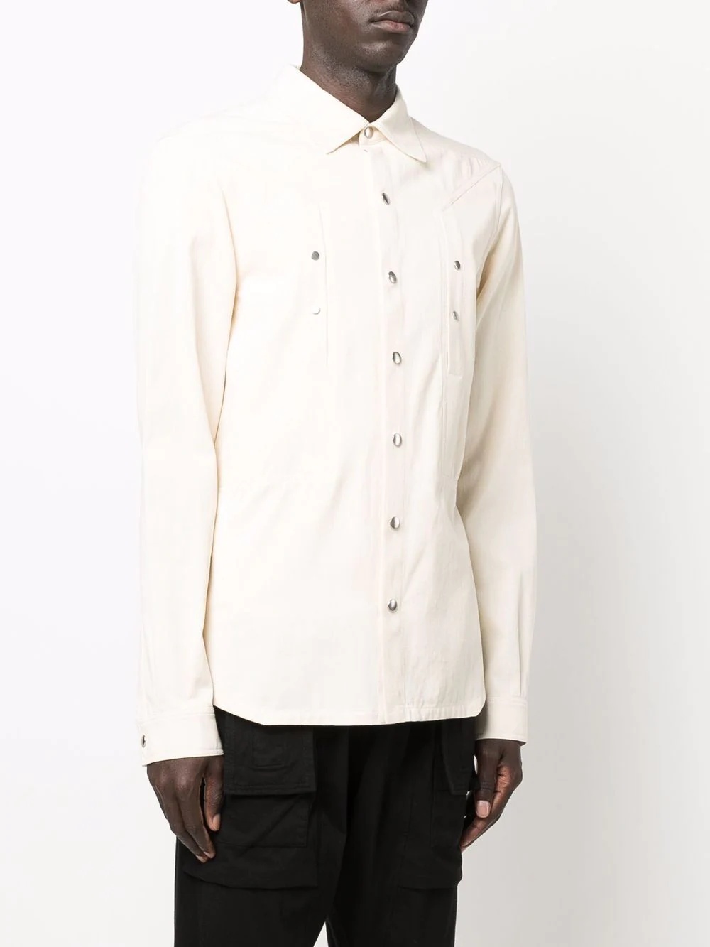 long-sleeve cotton shirt - 3