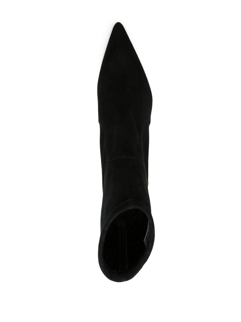 80mm suede ankle boots - 4