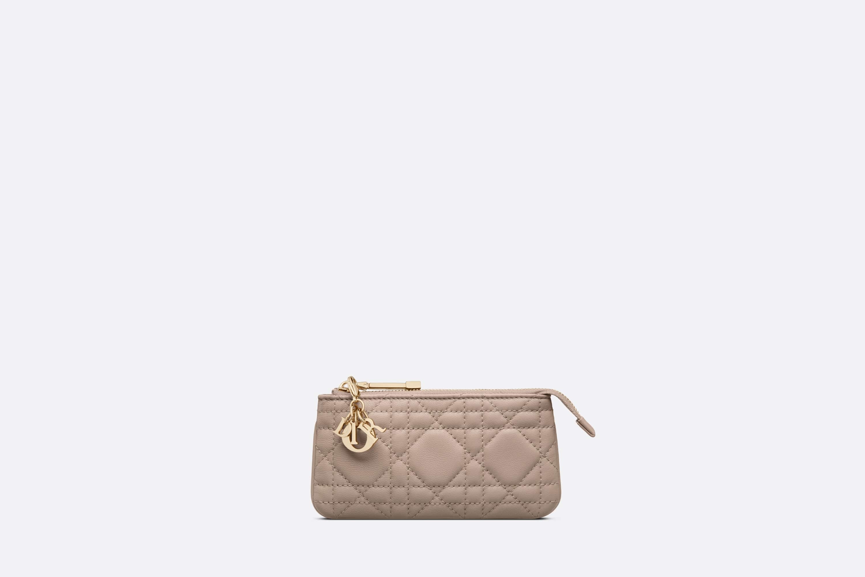 Lady Dior Zipped Key Case - 1