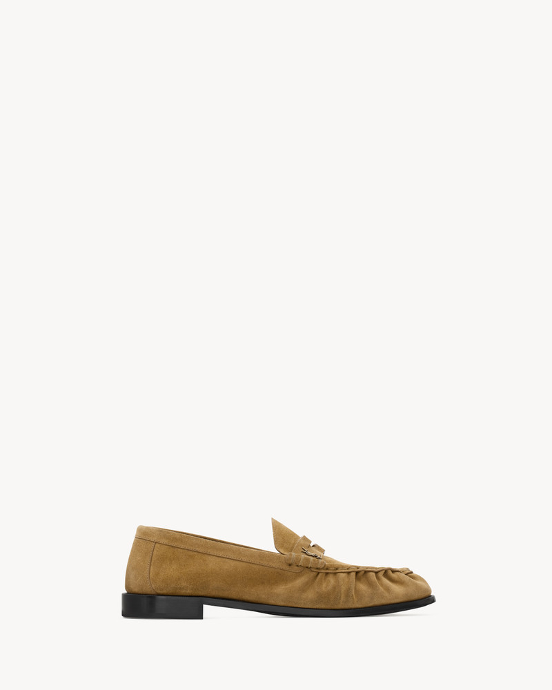 SAINT LAURENT LE LOAFER PENNY SLIPPERS IN SUEDE outlook