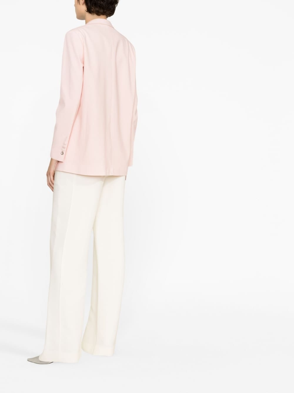 twisted cut-out blazer - 4