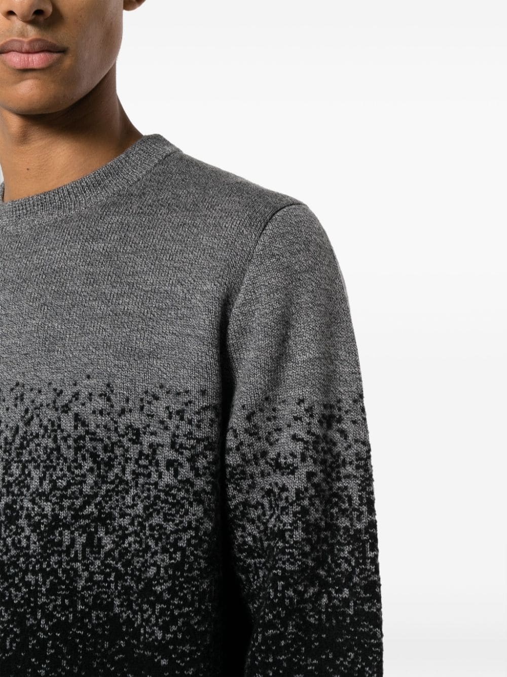 patterned intarsia-knit wool blend jumper - 5
