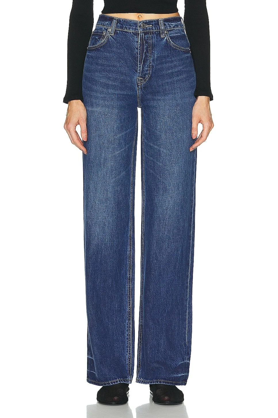 Brooklyn High Rise Loose Straight - 1