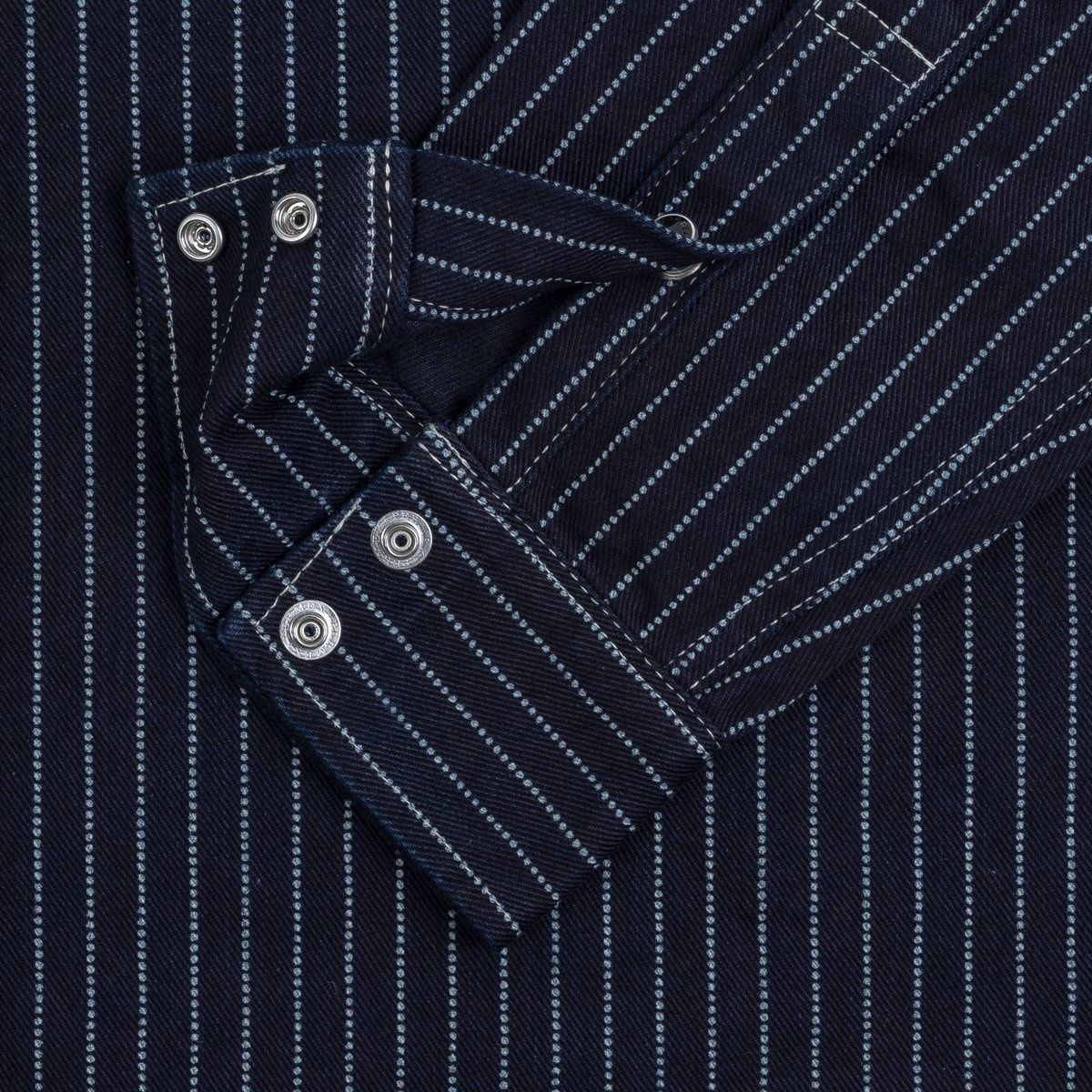IHSH-62-IND 12oz Wabash Western Shirt - Indigo - 12