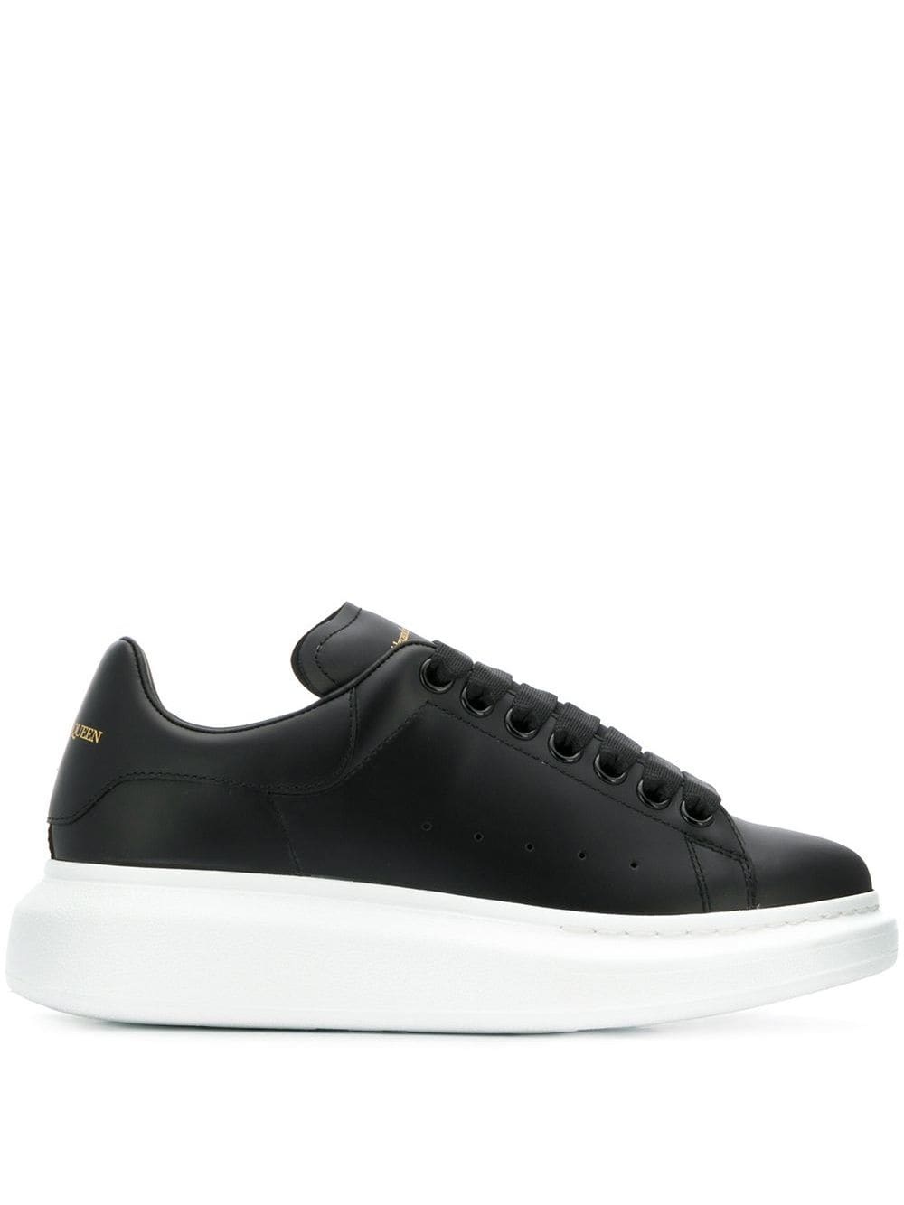 美品！ALEXANDER McQUEEN ブラック スニーカー 約29cm luxury-men-alexander-mcqueen-