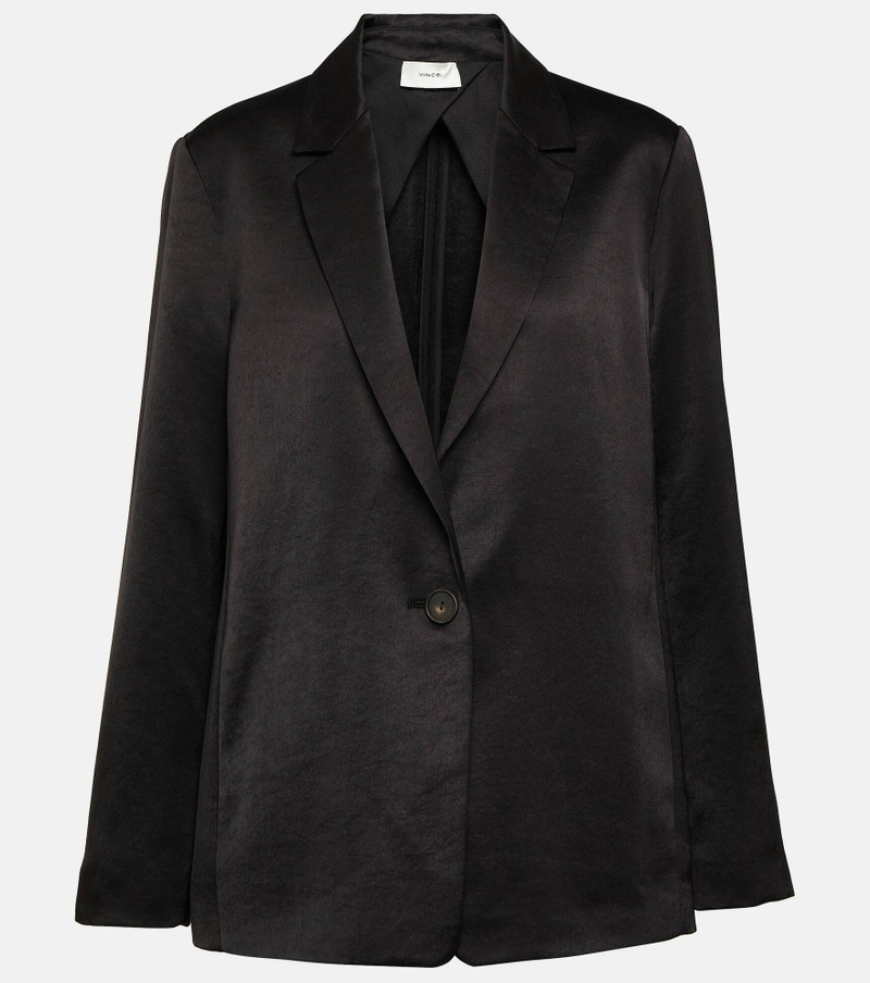 Satin blazer - 1