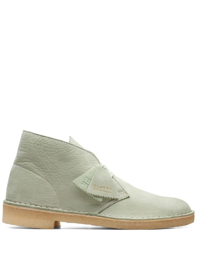 suede "Pale Green" desert boots 1