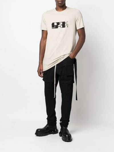 Rick Owens DRKSHDW logo-print T-shirt outlook