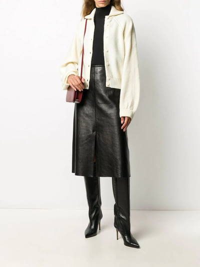 Lemaire high collar cardigan  outlook