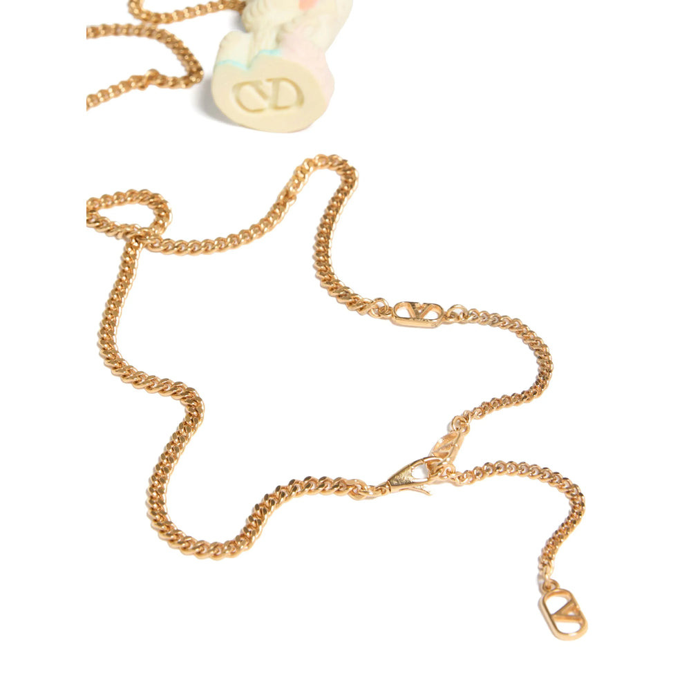 Valentino Garavani Gold Necklaces Men - 2