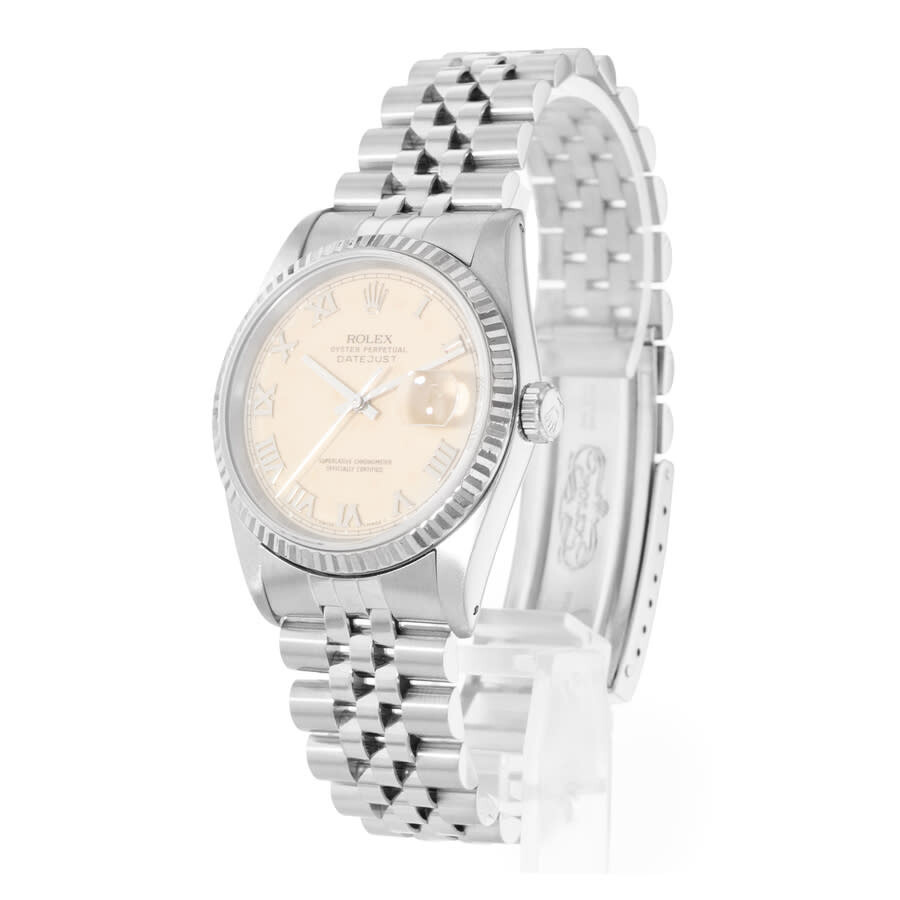 Pre-owned Rolex Datejust 36 Automatic Chronometer Silver Dial Men's Watch 16234 SRJ - 5