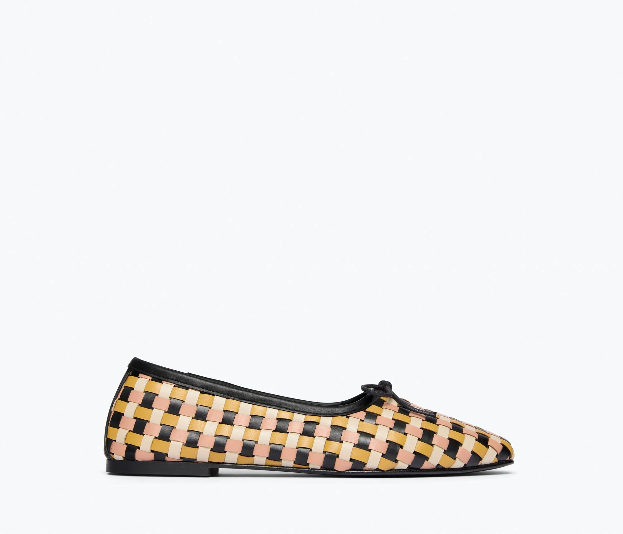 JADA SQUARE TOE BALLET FLAT - 1