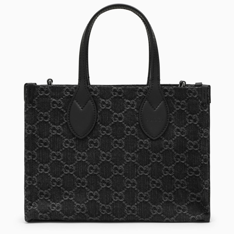 Gucci Medium Ophidia Black/Grey Shopping Bag Women - 3