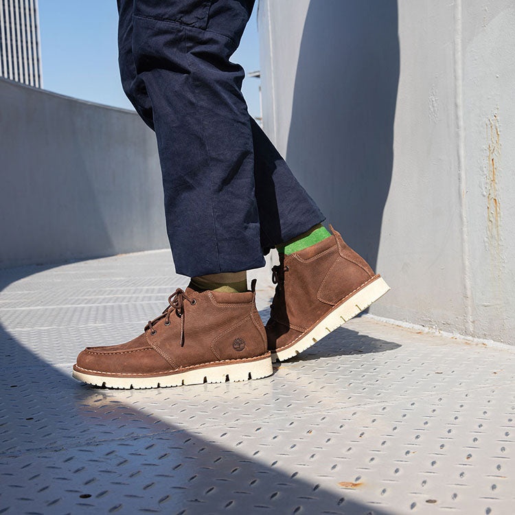 Timberland Westmore Moc Toe Chukka Wide Fit Boot 'Medium Brown Full Grain' A2GQFW - 6