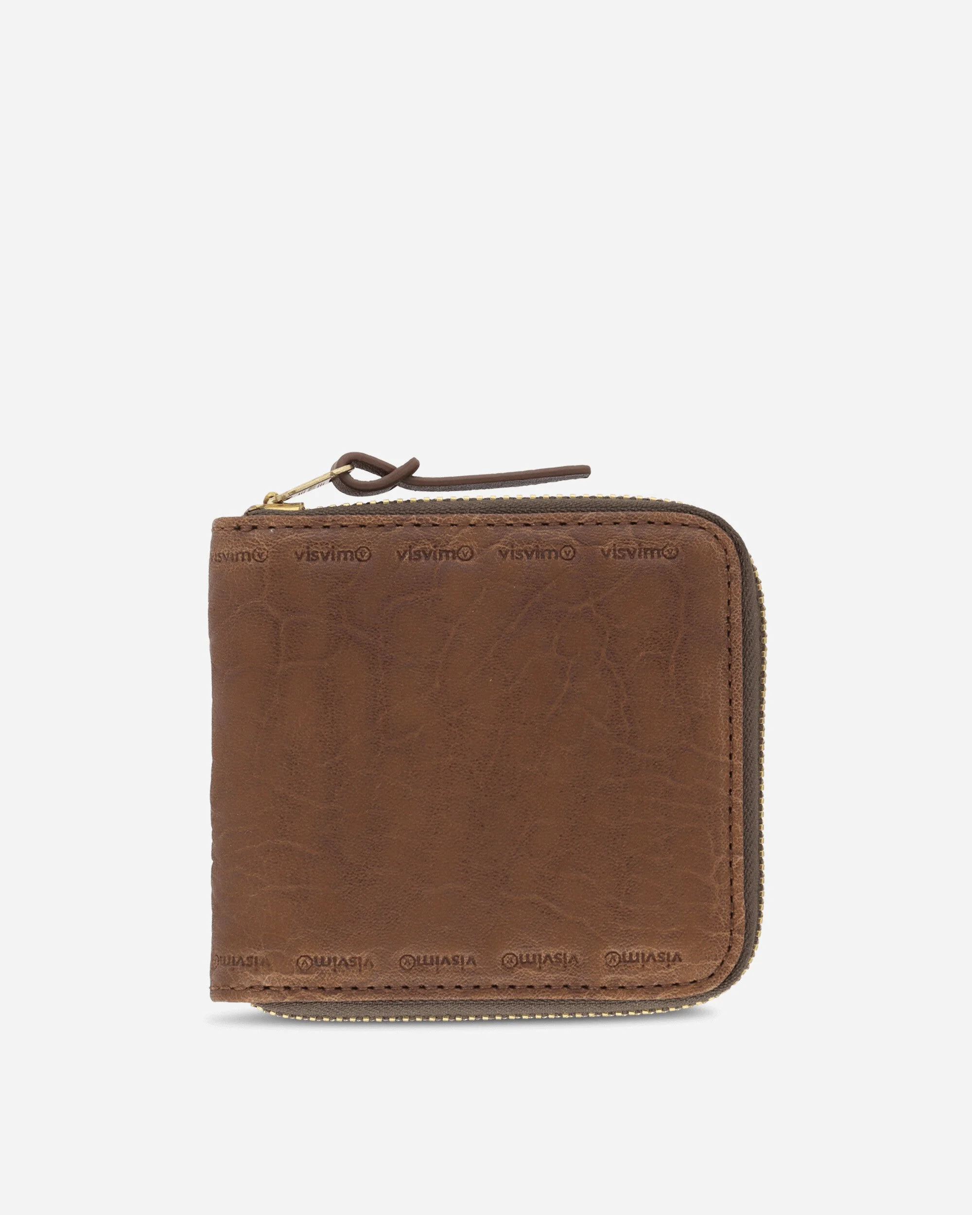 Leather Bi-Fold Wallet Brown - 1