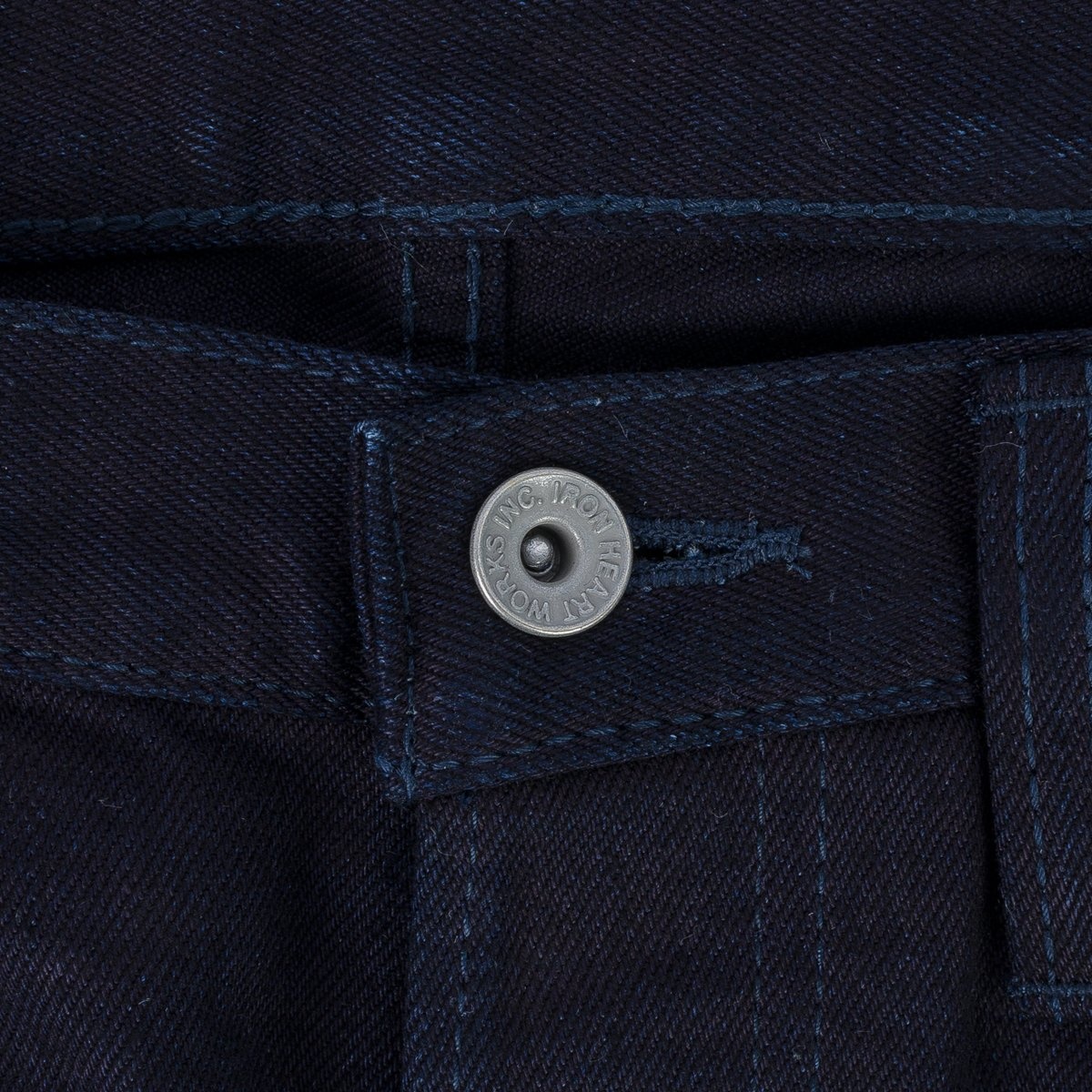 IH-777S-14ii 14oz Selvedge Denim Slim Tapered Cut Jeans - Indigo/Indigo - 11
