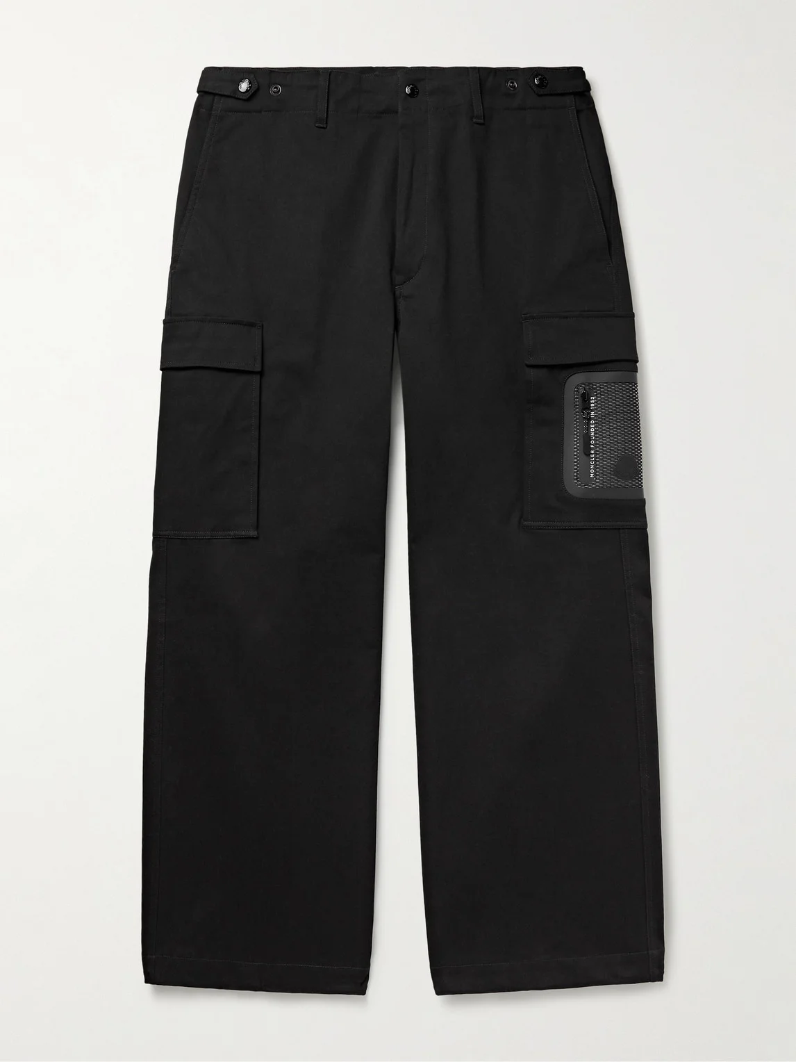 Cotton-Blend Twill Cargo Trousers - 1