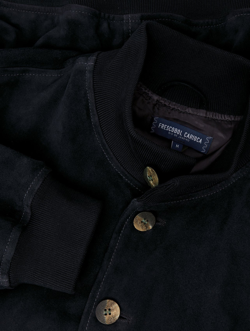 FRESCOBOL CARIOCA VINCENTE SUEDE BOMBER JACKET outlook
