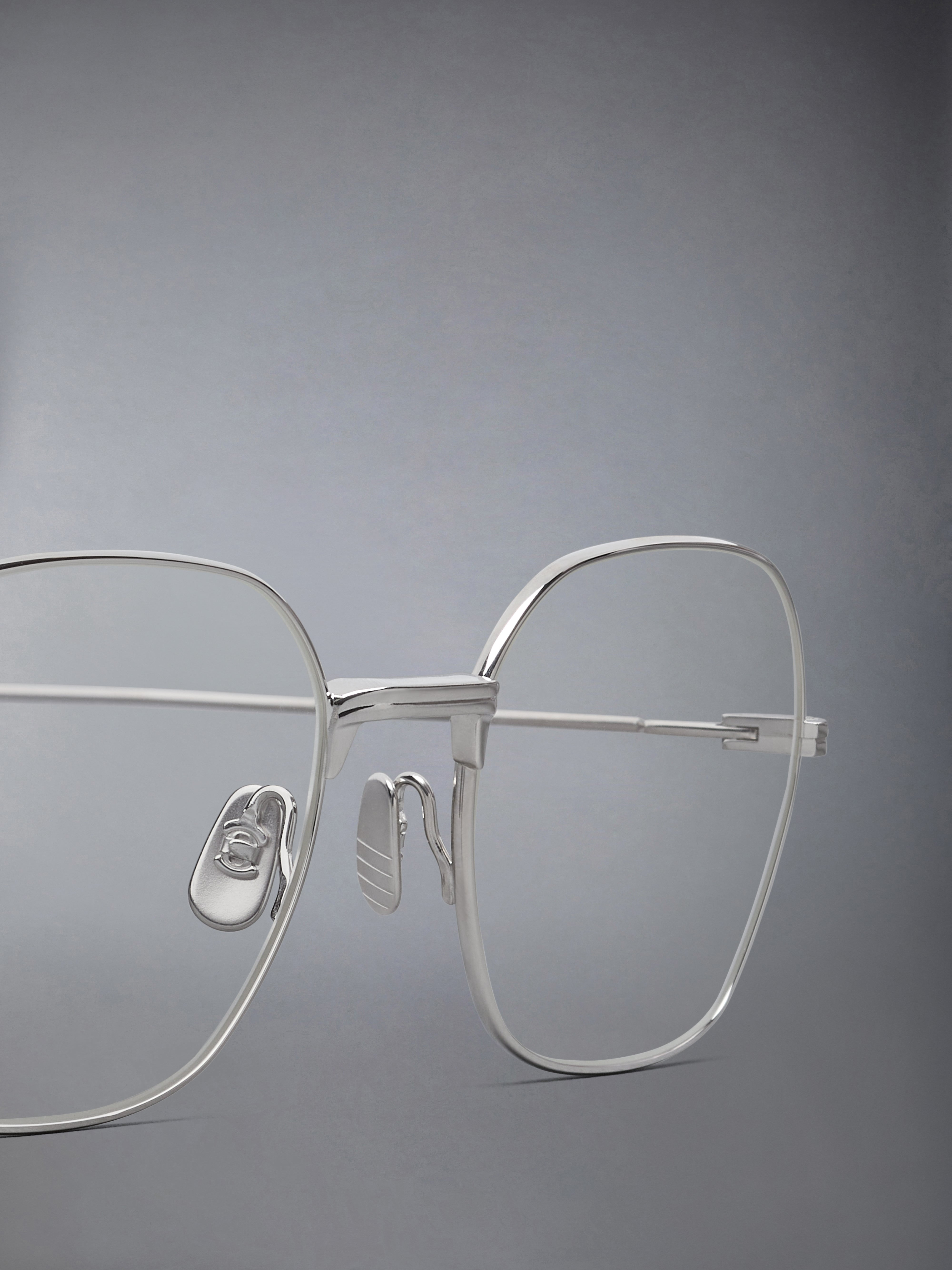 TITANIUM RECTANGULAR EYEGLASSES - 3