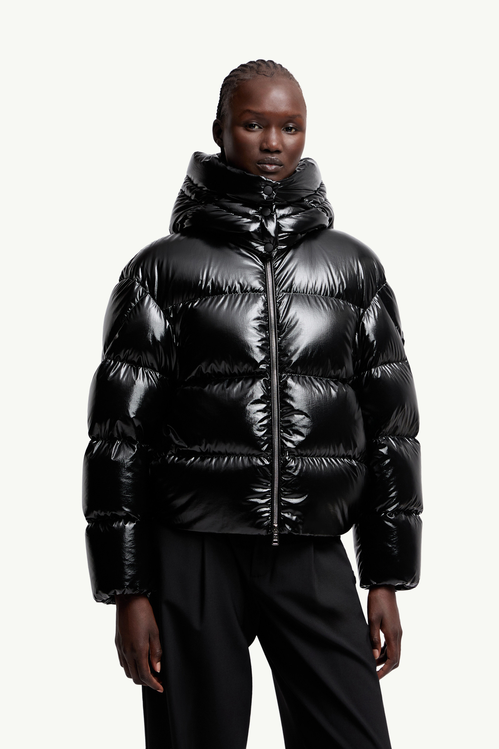Moncler x EE72 by Edward Enninful Lothar Hooded Short Down Jacket - 3
