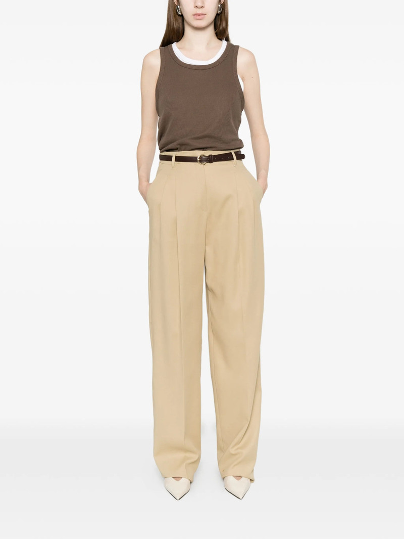 Max Mara Studio Max Mara Studio Divo Pleated Belt Trousers outlook