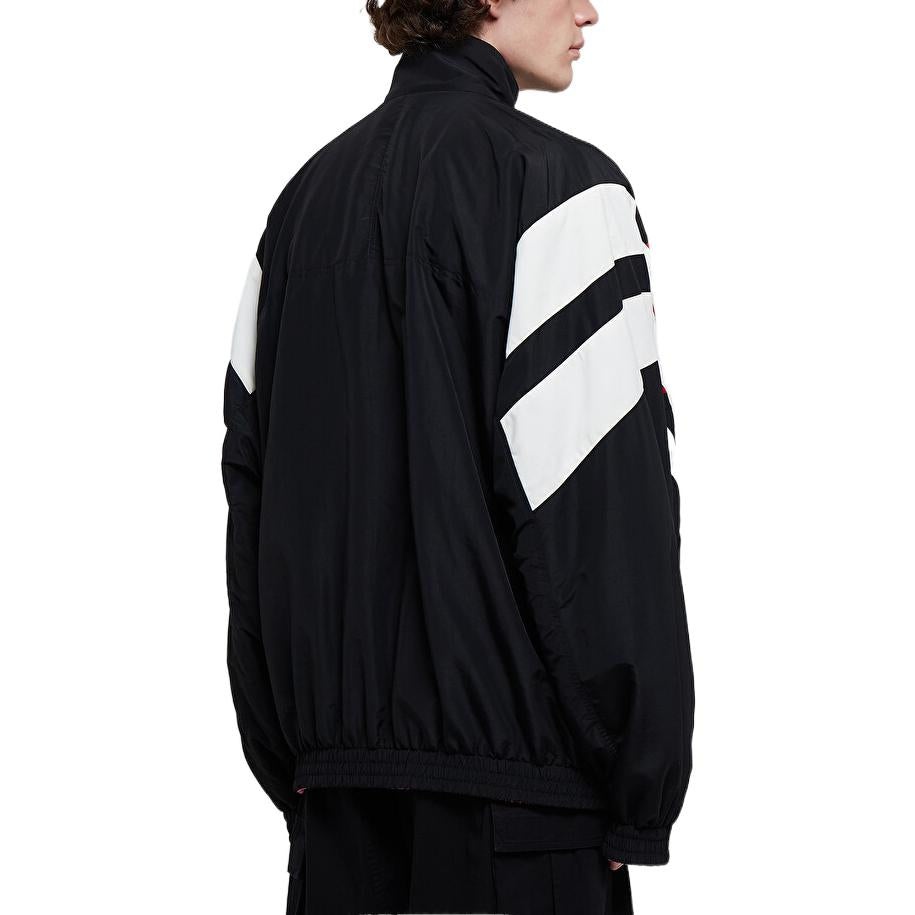 Balenciaga Sporty B Reversible Track Jacket 'Black Red White' 681445TKO481000 - 7