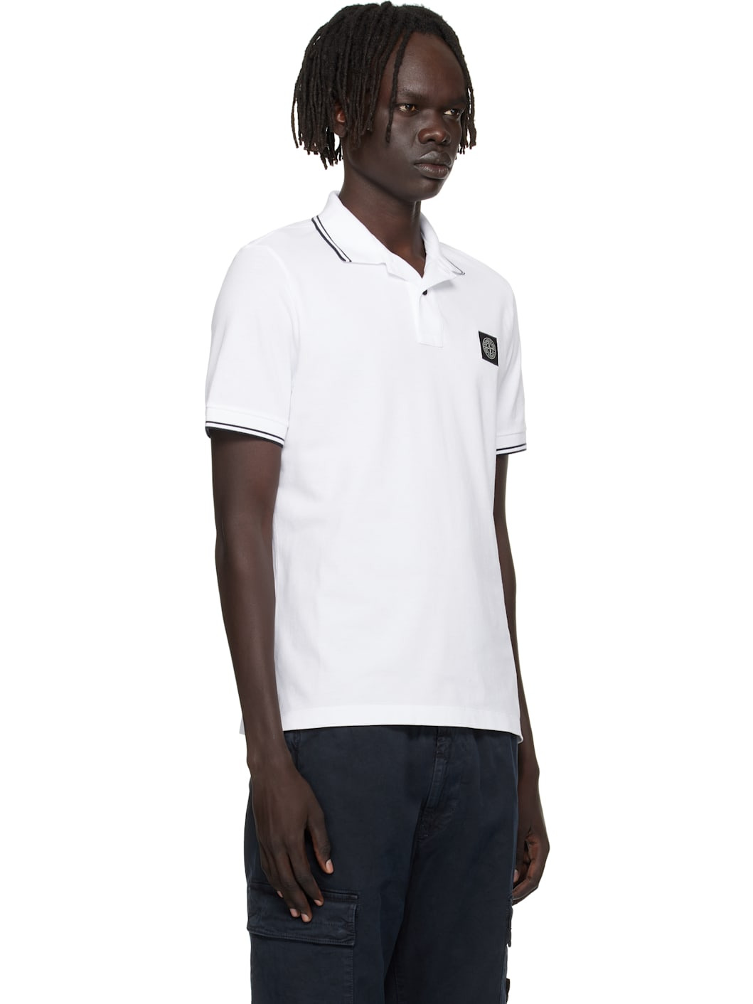 White 2200007 Piqué Polo - 2