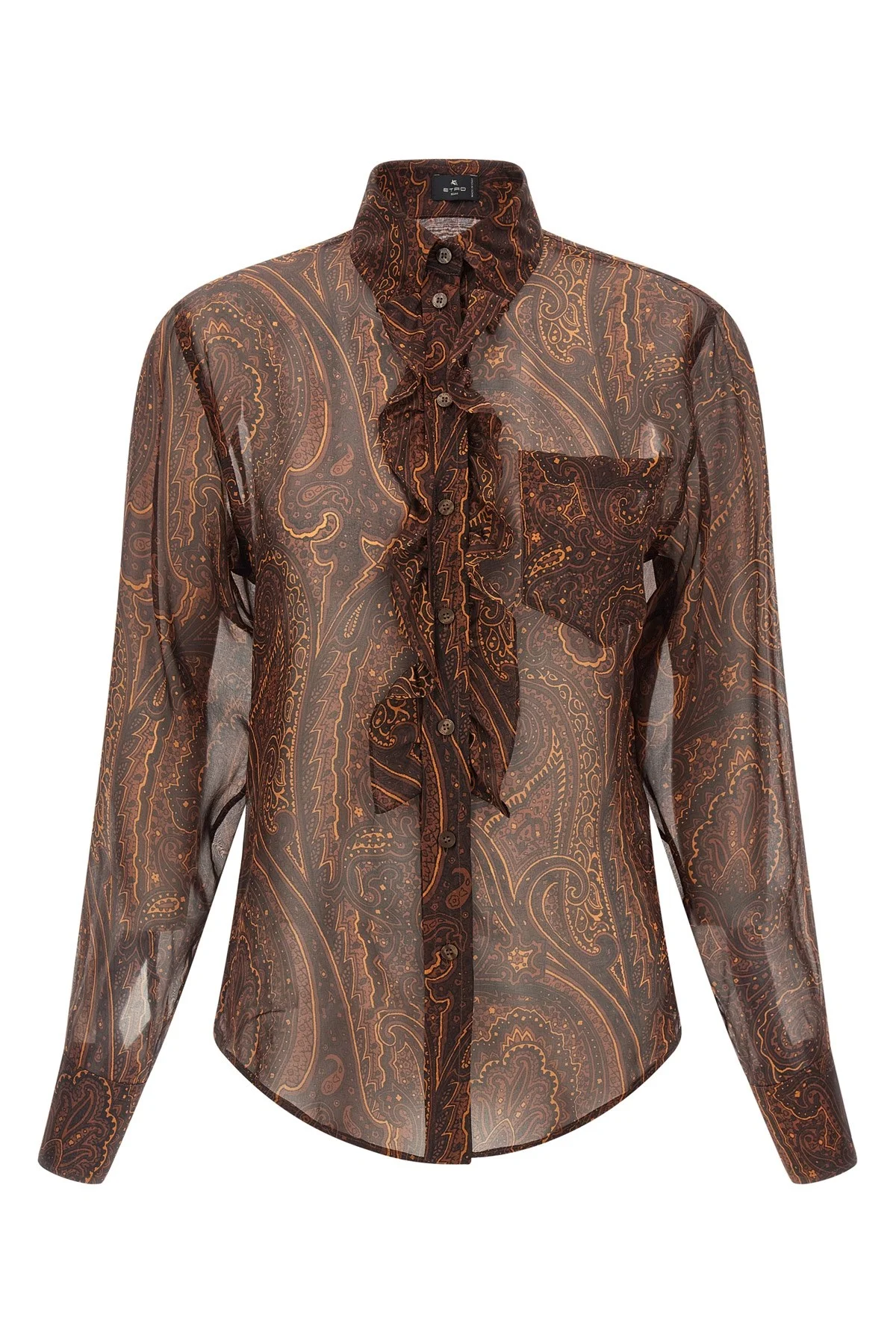 Paisley Silk Shirt - 1