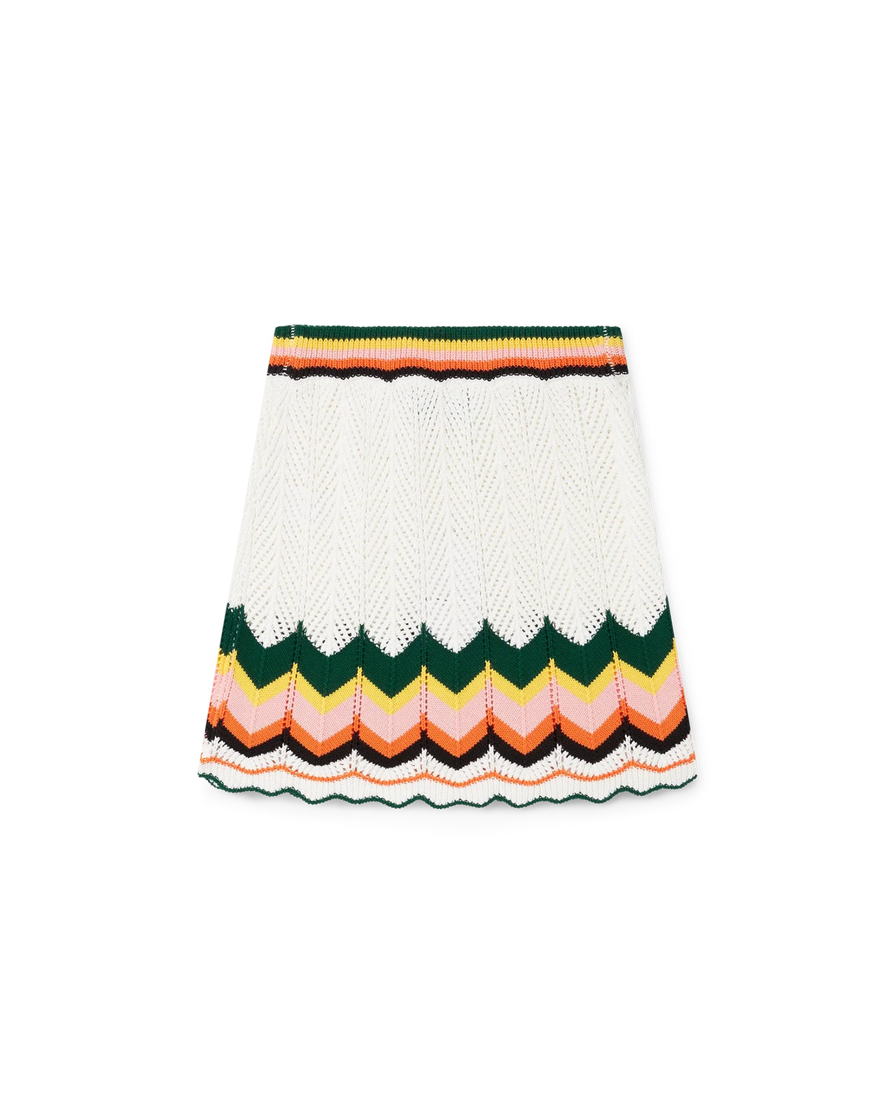 Chevron Lace Skirt - 2